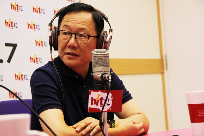 丁守中對於民進黨參選情況發表看法。（Hit Fm提供）