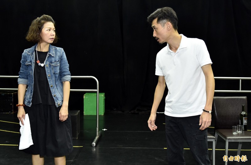 綠光劇團《再會吧北投》音樂劇；演員于子育專訪。（記者陳奕全攝）