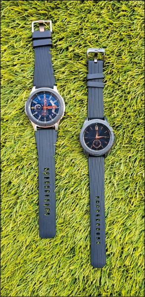 三星Galaxy Watch共推出46mm、42mm二種錶帶尺寸。