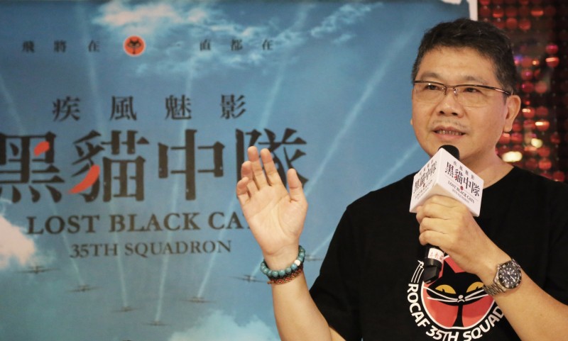 紀錄片《疾風魅影-黑貓中隊》導演楊佈新。（寬和影像提供）