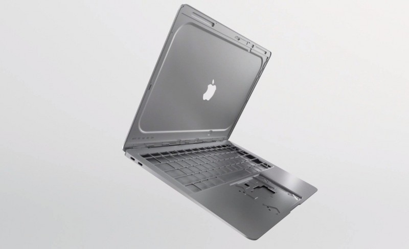 蘋果新代MacBook Air機身採用100%再生鋁金屬製成。（翻攝官網）