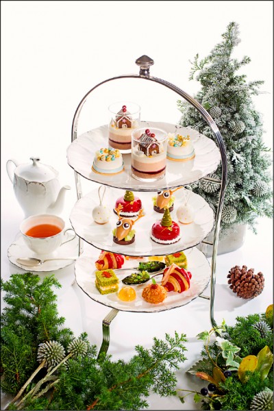 台北文華東方酒店「青隅」耶誕迷蹤下午茶，每位1,350元起。