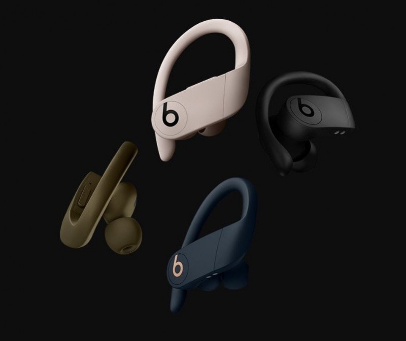 Beats Powerbeats Pro正式現身，共黑、白、藍、綠4色可選。（翻攝網路）
