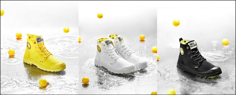 Palladium pampa smiley outlet rain waterproof