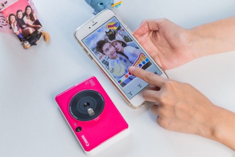 iNSPiC(S)可連接修圖App。(業者提供)