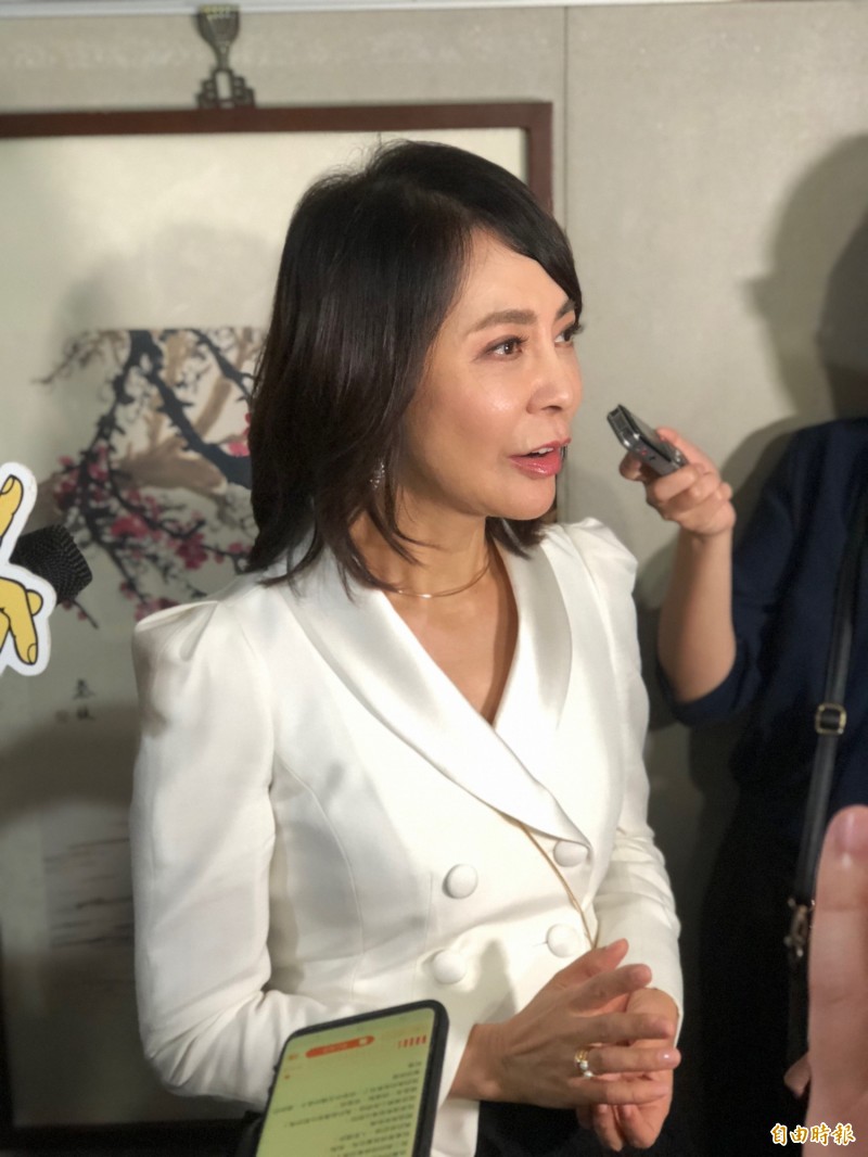 評審柴智屏受訪。（記者鍾智凱攝）