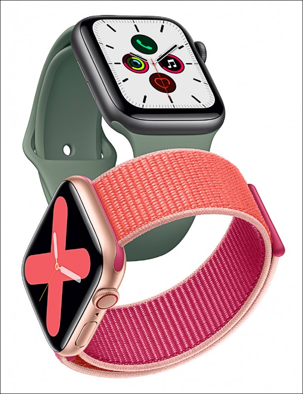 Apple Watch Series 5，售價13,400元起。