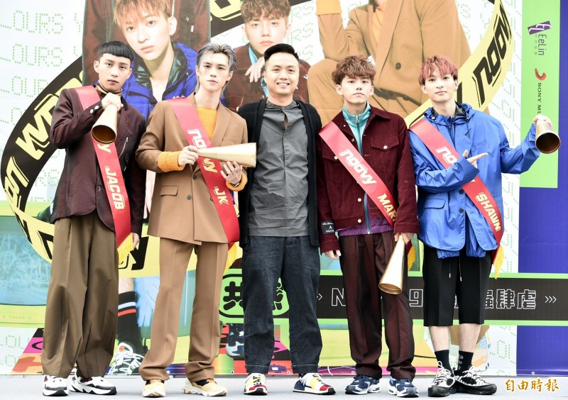 台灣索尼Noovy發片活動。（記者陳奕全攝）