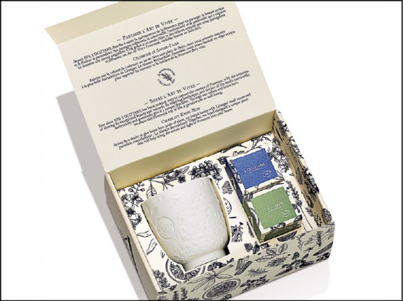 消費新聞 歐舒丹聯名香氛杯傳遞溫暖 自由娛樂