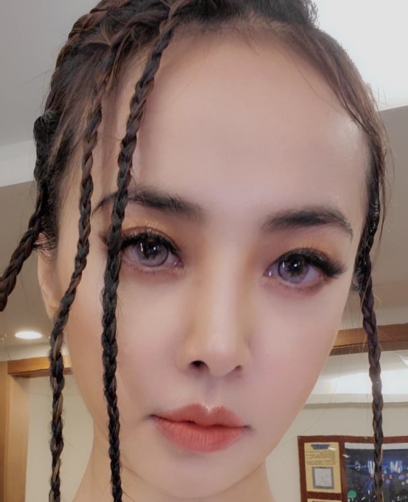 蔡依林曬出近距離自拍。（翻攝IG）