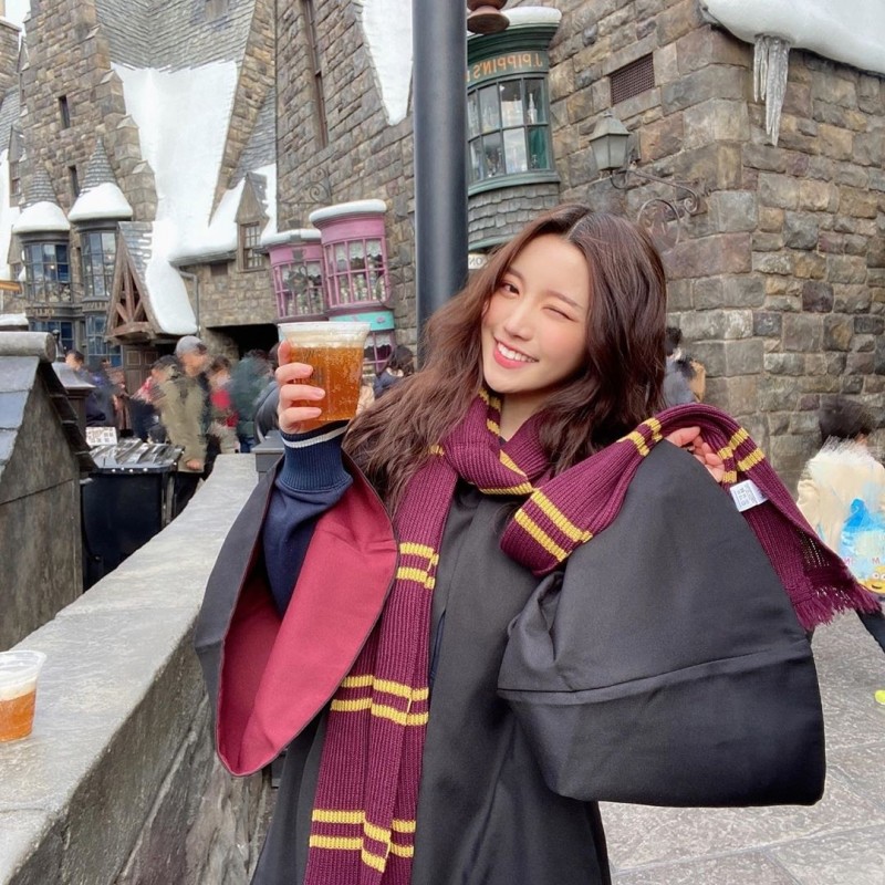 蔡瑞雪日前到日本大阪旅遊。（翻攝自IG）