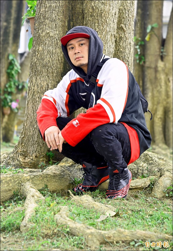 RPG希望創作出大家都能接受的饒舌歌曲。（記者宋志雄攝）