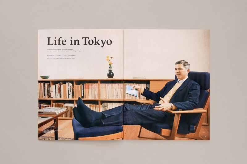 作家W David Marx演繹經典與創新並存的東京風格。（UNIQLO提供）