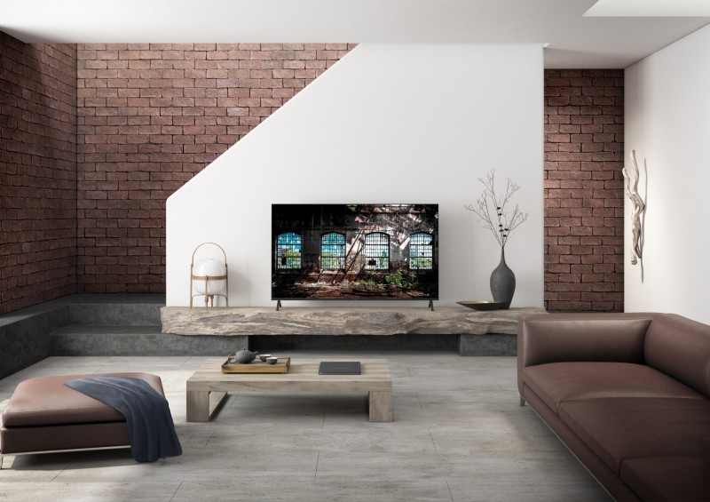 Panasonic 4K電視，主打好萊塢開發晶片。（業者提供）