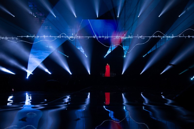 田馥甄坦言，演唱會上要說什麼話，是她最大困擾。（何樂音樂提供）