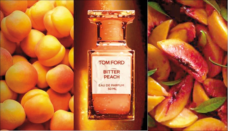 TOM FORD私人調香系列─BITTER PEACH 蜜桃狂想，50ml／11,200元。