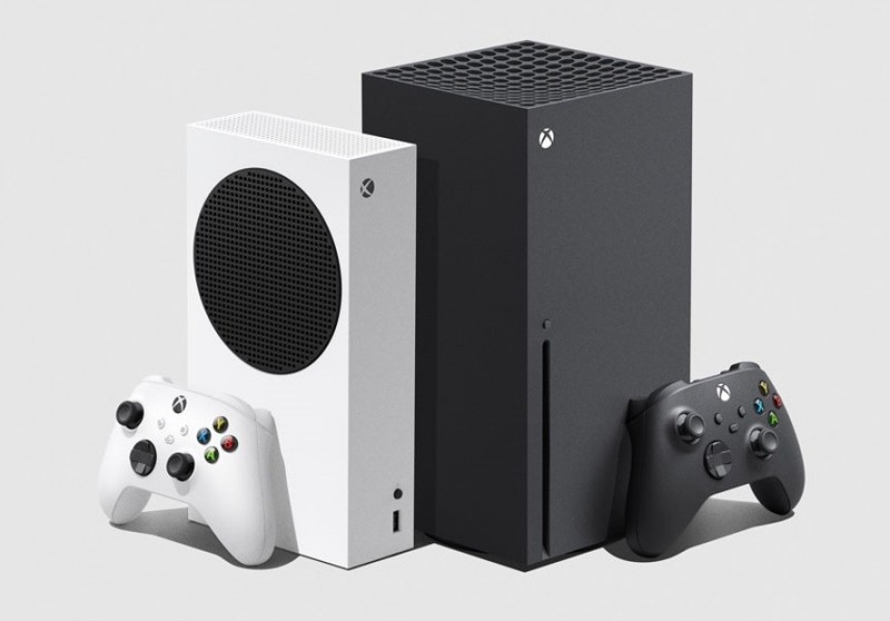 微軟Xbox Series X、S，玩家搶先11月10日凌晨取機。（業者提供）