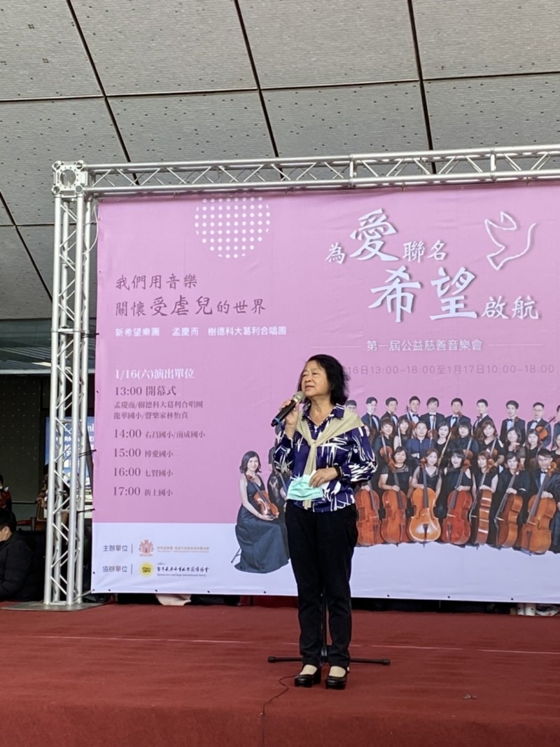 高雄市社會局局長謝琍琍。（鄧馨庭提供）
