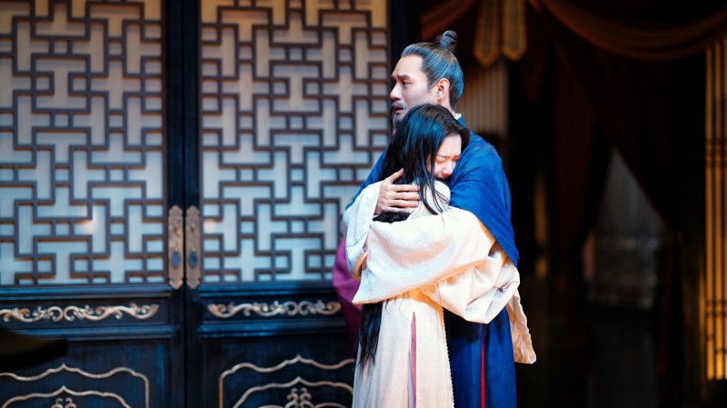 任敏在《孤城閉》飾演王凱的女兒「福康公主」趙徽柔。（中視提供）