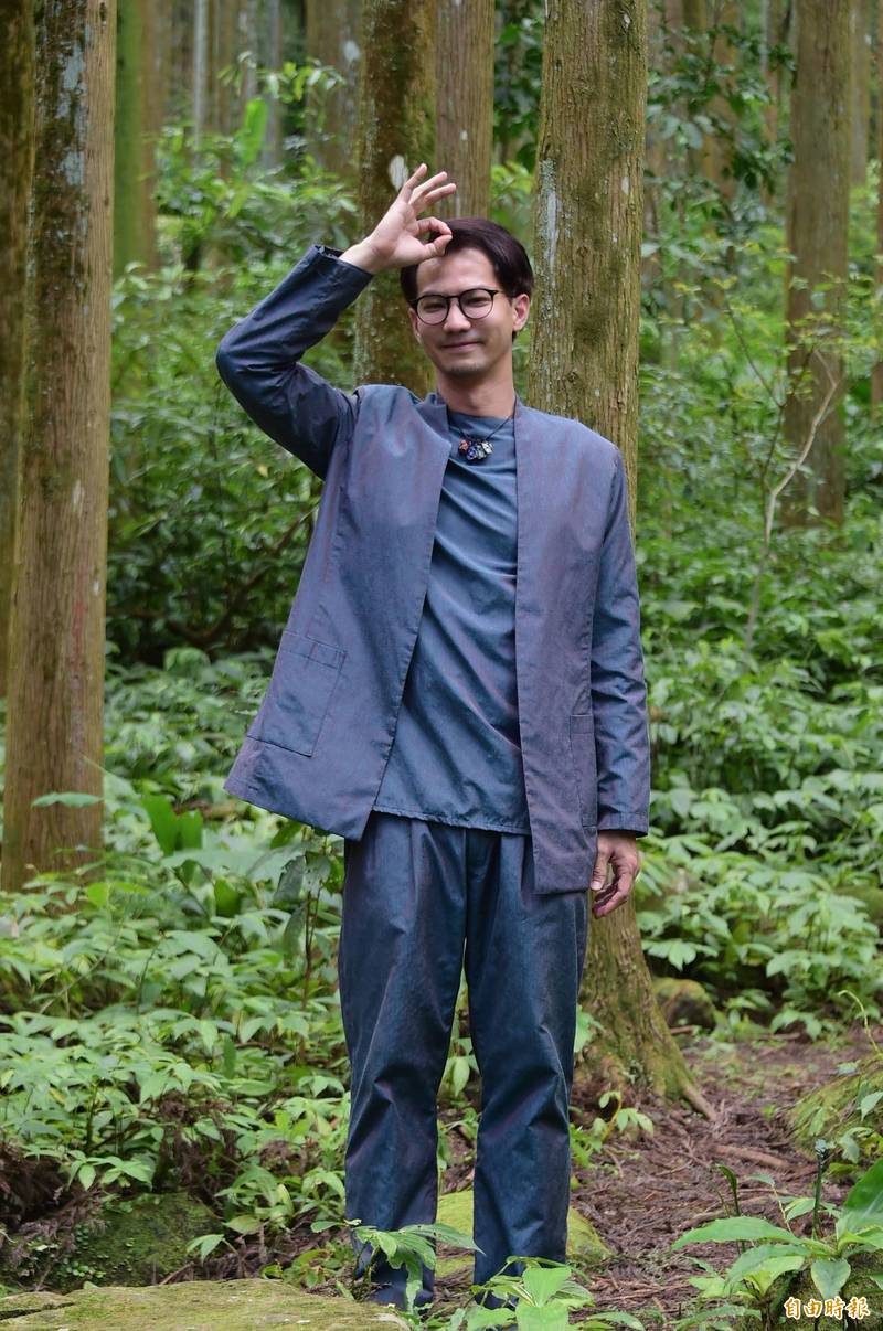 《我願意》媒體探班，鄒承恩。（記者胡舜翔攝）