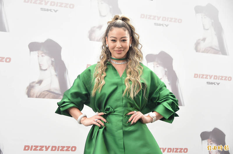 蔡詩芸唱片慶功記者會。（記者胡舜翔攝）