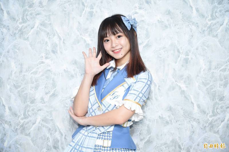 AKB48 TEAM TP專訪，隊長陳詩雅。（記者陳逸寬攝）