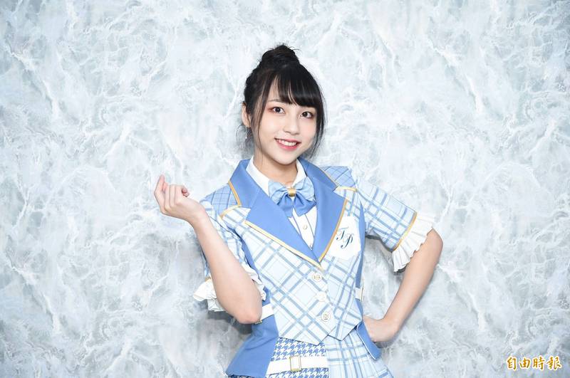 易沄不喜歡裝可愛。（記者陳逸寬攝）