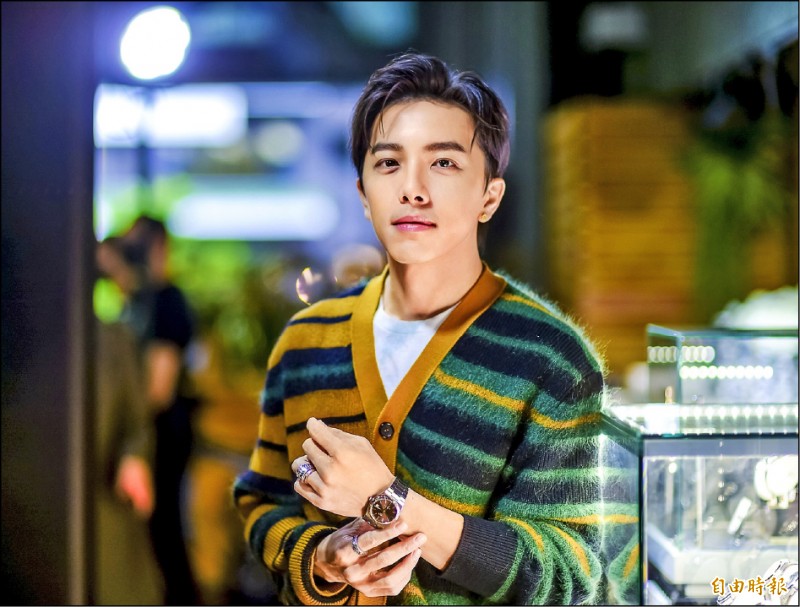 謝坤達成為天梭首位台灣品牌大使。（記者王文麟攝）