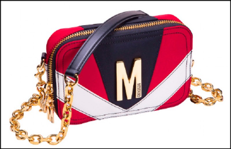 溫筱鴻推薦禮客OUTLET高CP值商品MOSCHINO時尚鍊包，為穿搭添亮點。