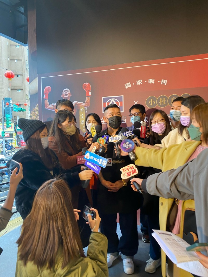 杜汶澤出品麻辣鴨血。（記者徐郁雯攝）