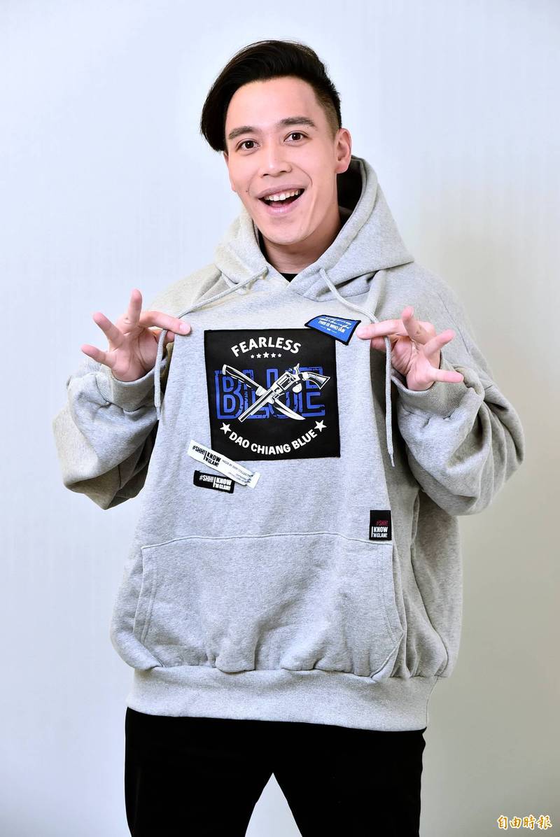 無尊因為在《全明星運動會》中流露綜藝咖本性，被封為「休息室MVP」。（記者陳奕全攝）