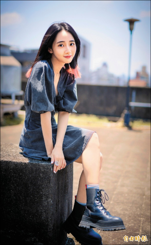 李沐和交往3年的男友分手，但她很期待復合。（記者王文麟攝）