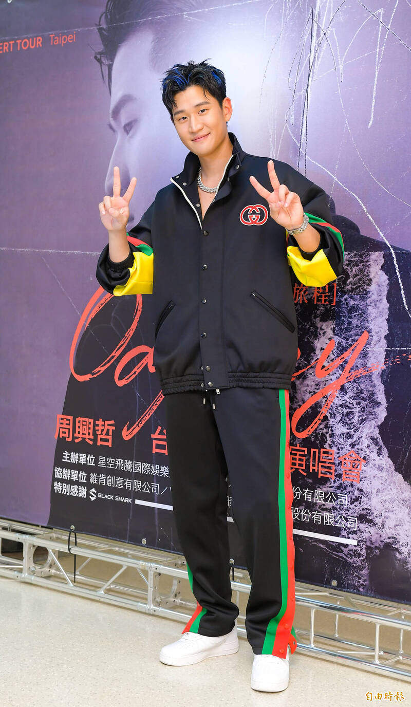 周興哲透露想得原創主題曲勝過最佳新人。（記者王文麟攝）