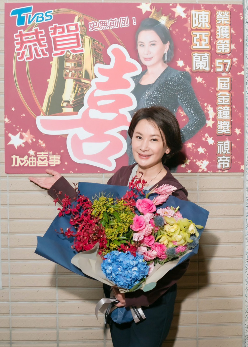 陳亞蘭氣場強大，讓洪都拉斯頻NG。（TVBS提供）