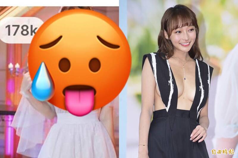 啦啦隊女神林襄對2022年IG讚數分析。（資料照，記者潘少棠攝）