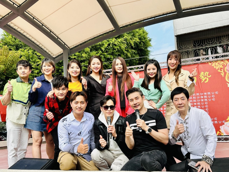 包偉銘號召行善，Gino、唐儷、吳俊宏、郭婷筠、彭正、喬幼、賴慧如、蘇宥容、戴梅君、小堂老師等星友力挺。（翰森娛樂提供）