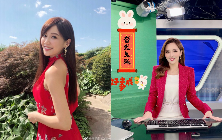 鄉民點名早期主播王怡仁（左）及東森主播房業涵。（翻攝自臉書、IG）