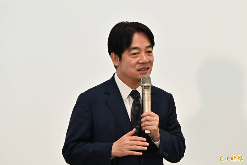 賴清德形象非常好。（記者李惠洲攝）