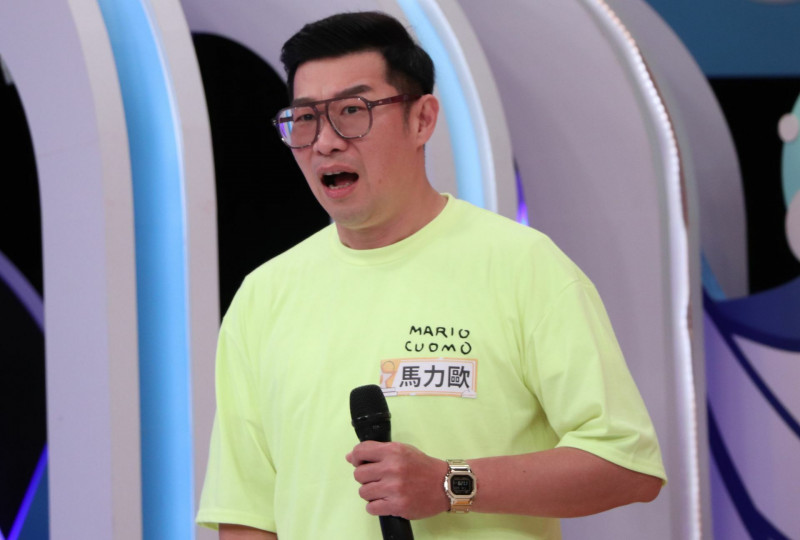 馬力歐透露曾在岳母面前下跪。(中天綜合台提供)