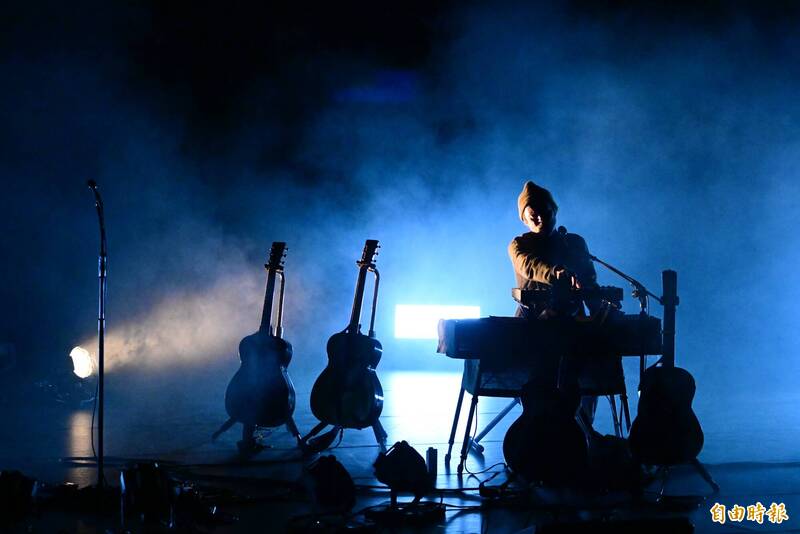 愛爾蘭情歌詩人Damien Rice演唱會(記者陳逸寬攝)
