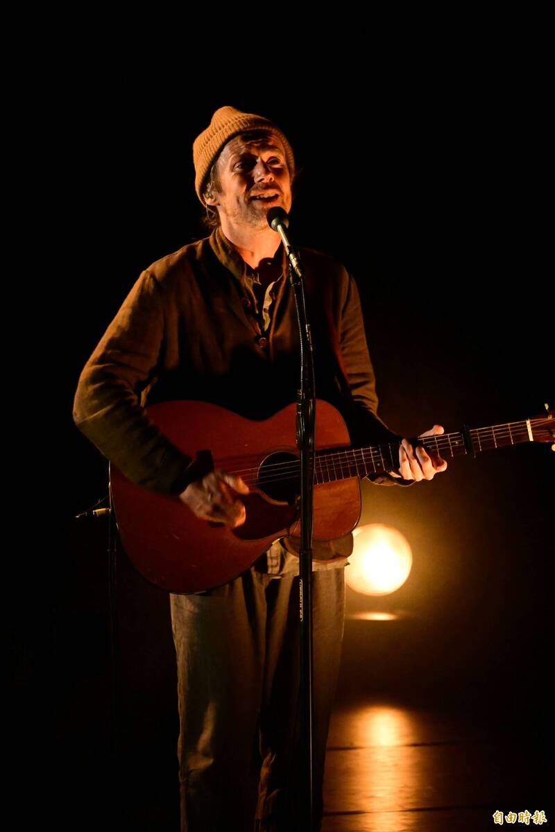 愛爾蘭情歌詩人Damien Rice演唱會(記者陳逸寬攝)