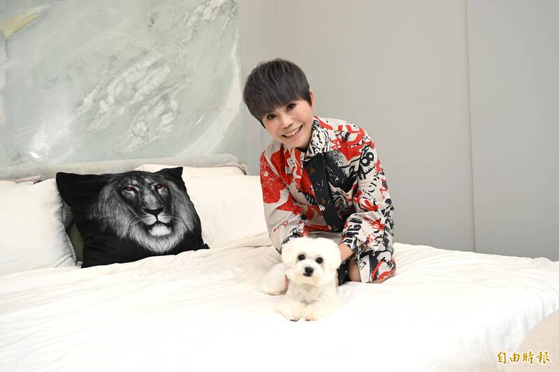 詹雅雯今年沒打算舉辦個唱，仍努力完成了新專輯。（記者胡舜翔攝）