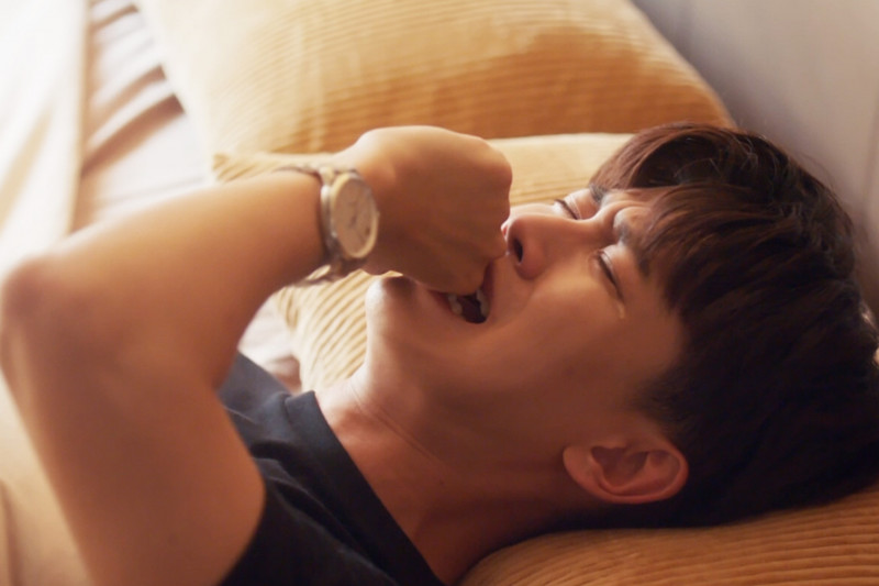 任嘉倫《一生一世》「隱忍式哭戲」拍出「後遺症」。（中天娛樂台提供）