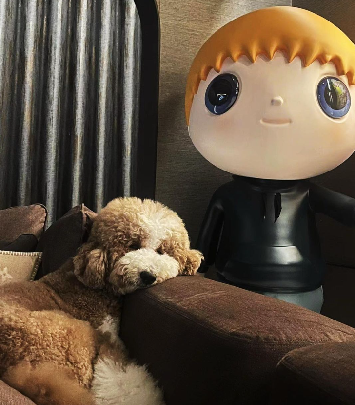 羅志祥常曬出陪伴家人及寵物的動態。(翻攝自IG)