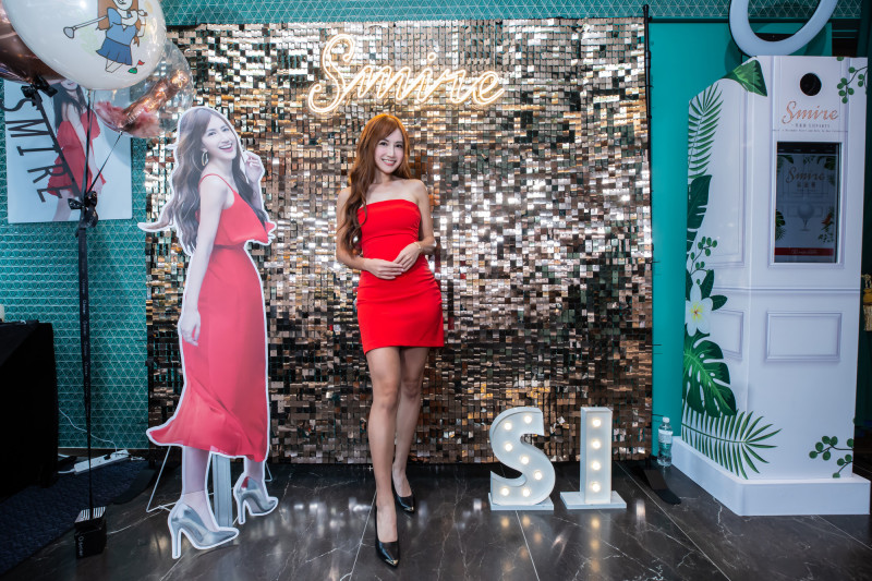 翁滋蔓舉辦一桿進洞生日party。（漫橘國際事業有限公司提供）