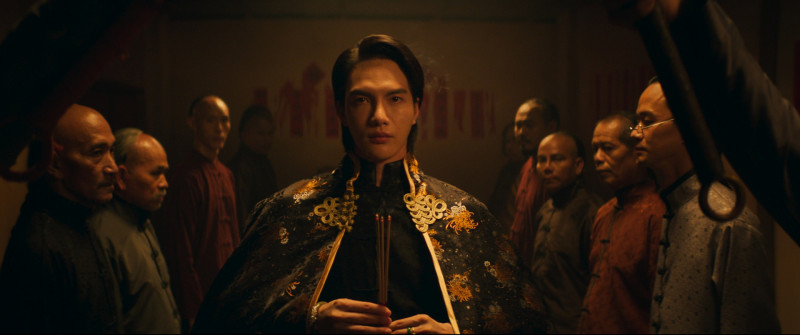 Tong為了成功演出華裔財閥二代，除了努力練習語調、發音，更在片中大秀潮州話。（天馬行空提供）