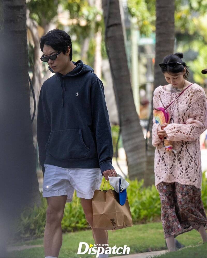 近日柳俊烈（左）爆出與韓韶禧（右）熱戀中。（翻攝自IG）