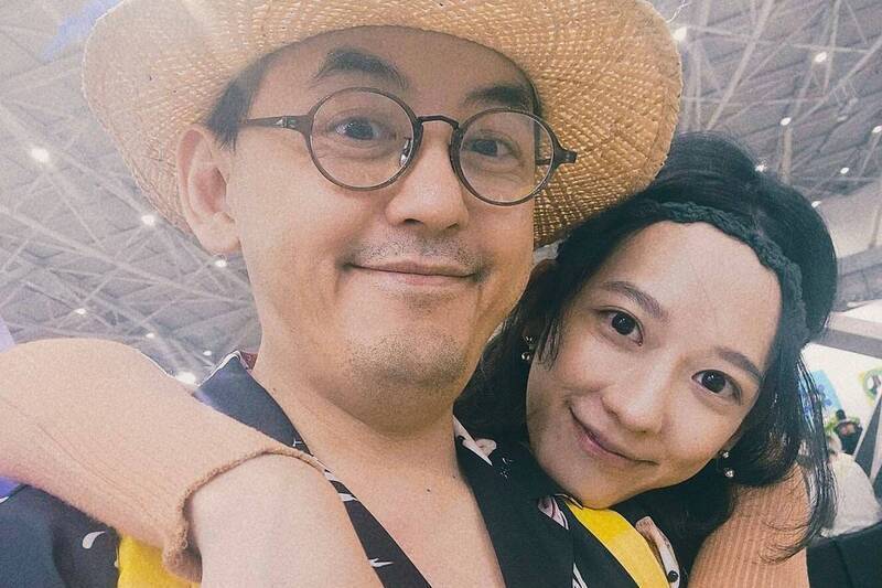 黃子佼（左）爆出性侵後，孟耿如（右）緊急關閉臉書帳號。（翻攝自臉書）