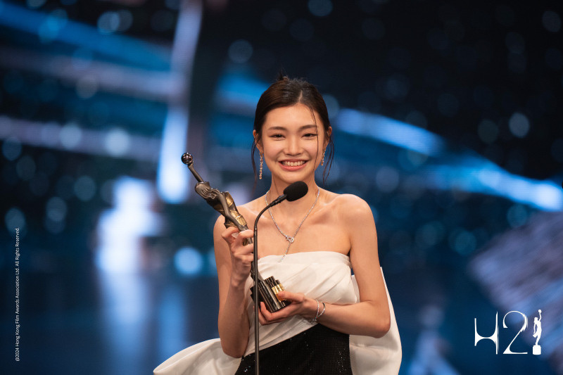 《但願人長久》謝咏欣獲頒最佳新演員。（翻攝自臉書）