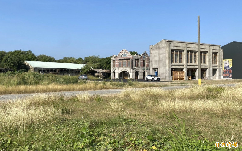 台南鹽水岸内影視基地。（記者楊金城攝）